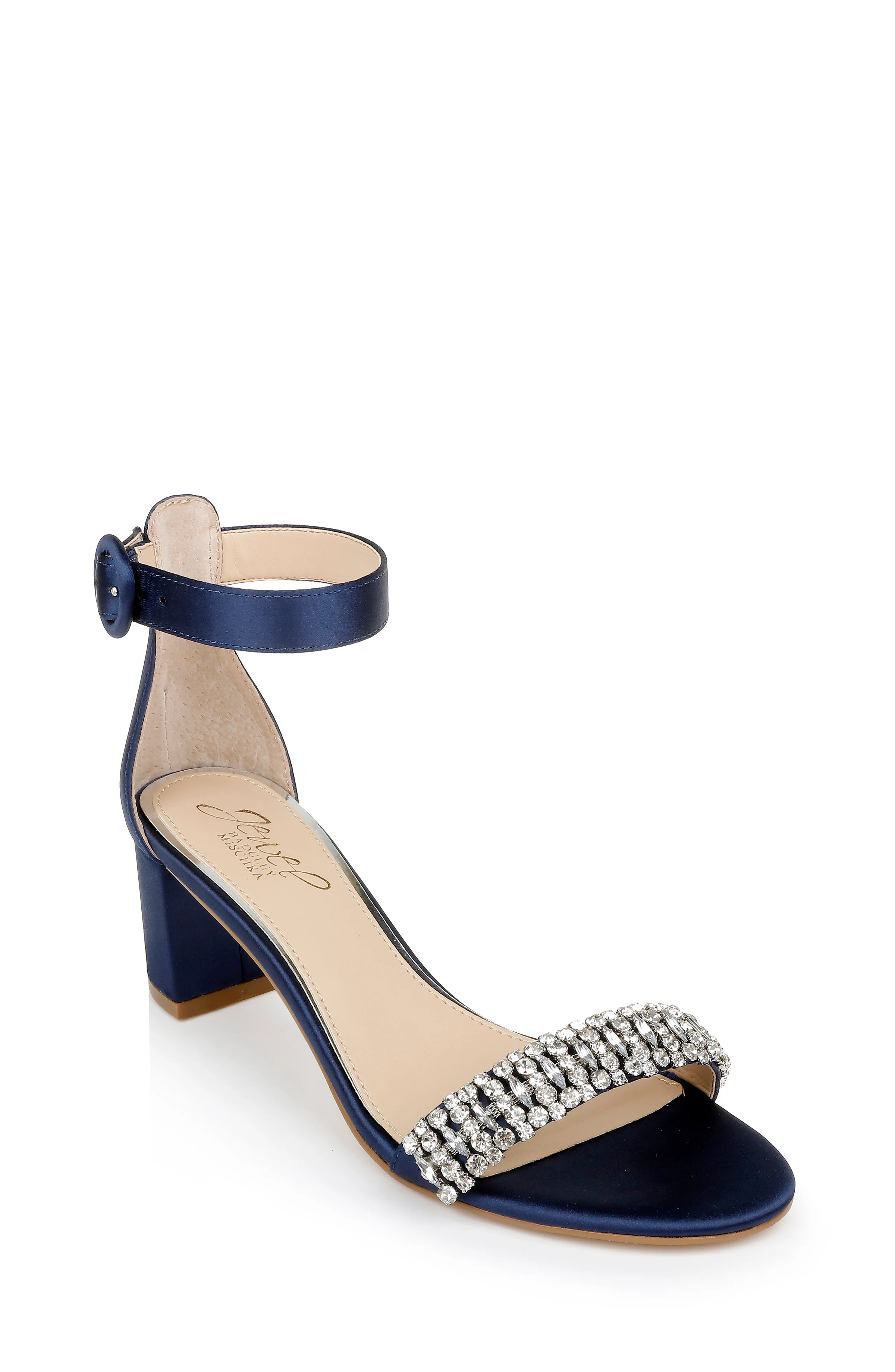 James Ankle Strap Block Heel - Image 58