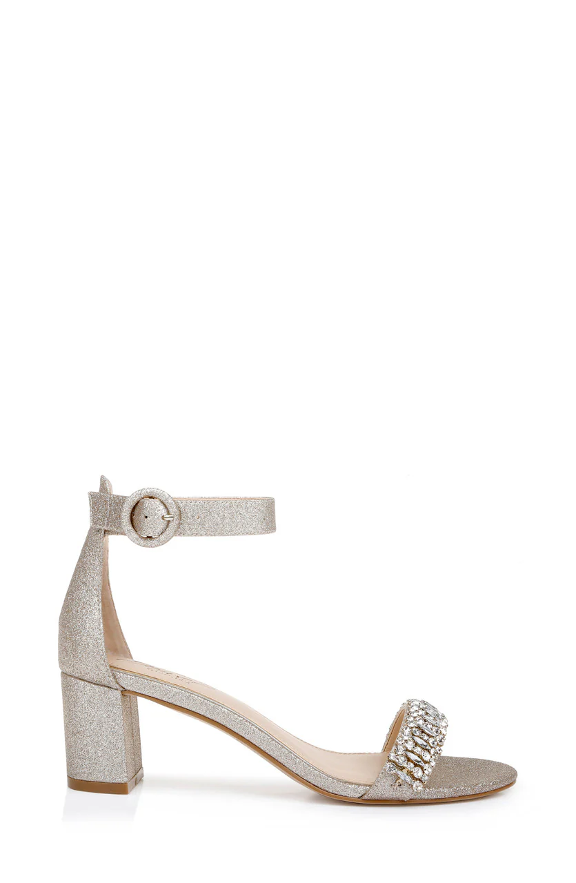 James Ankle Strap Block Heel - Image 9