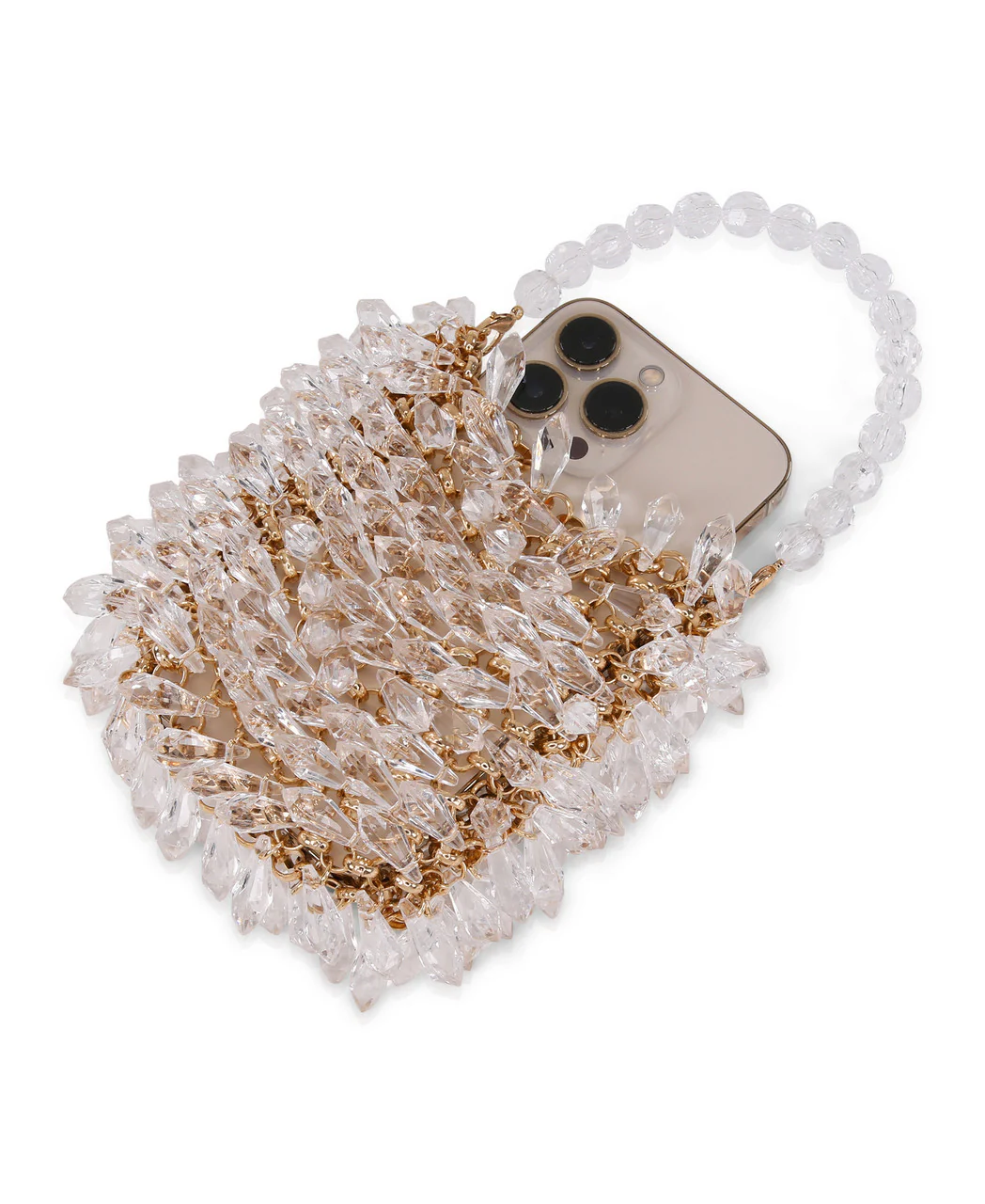 Lively Dripped Crystal Mini Pouch Crossbody - Image 11