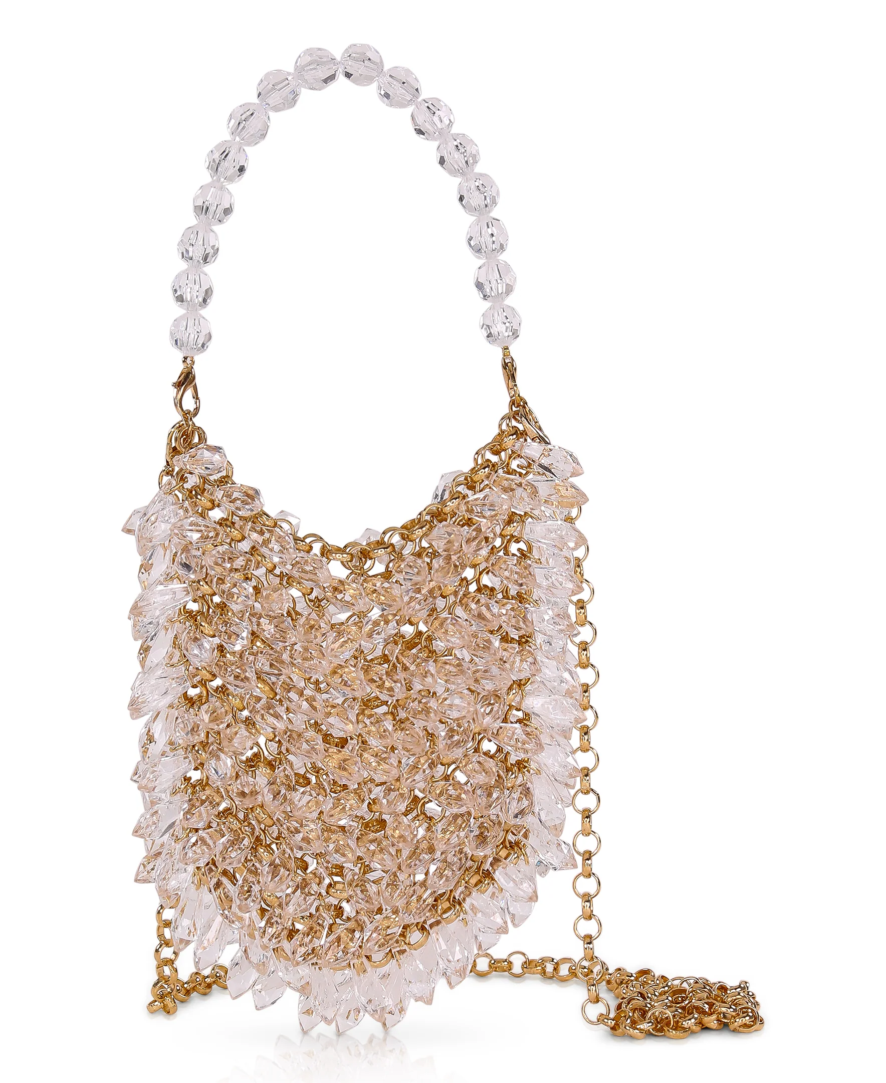 Lively Dripped Crystal Mini Pouch Crossbody - Image 13