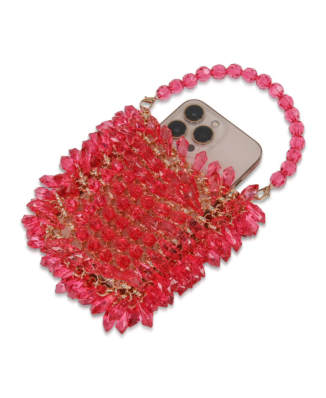 Lively Dripped Crystal Mini Pouch Crossbody - Image 3