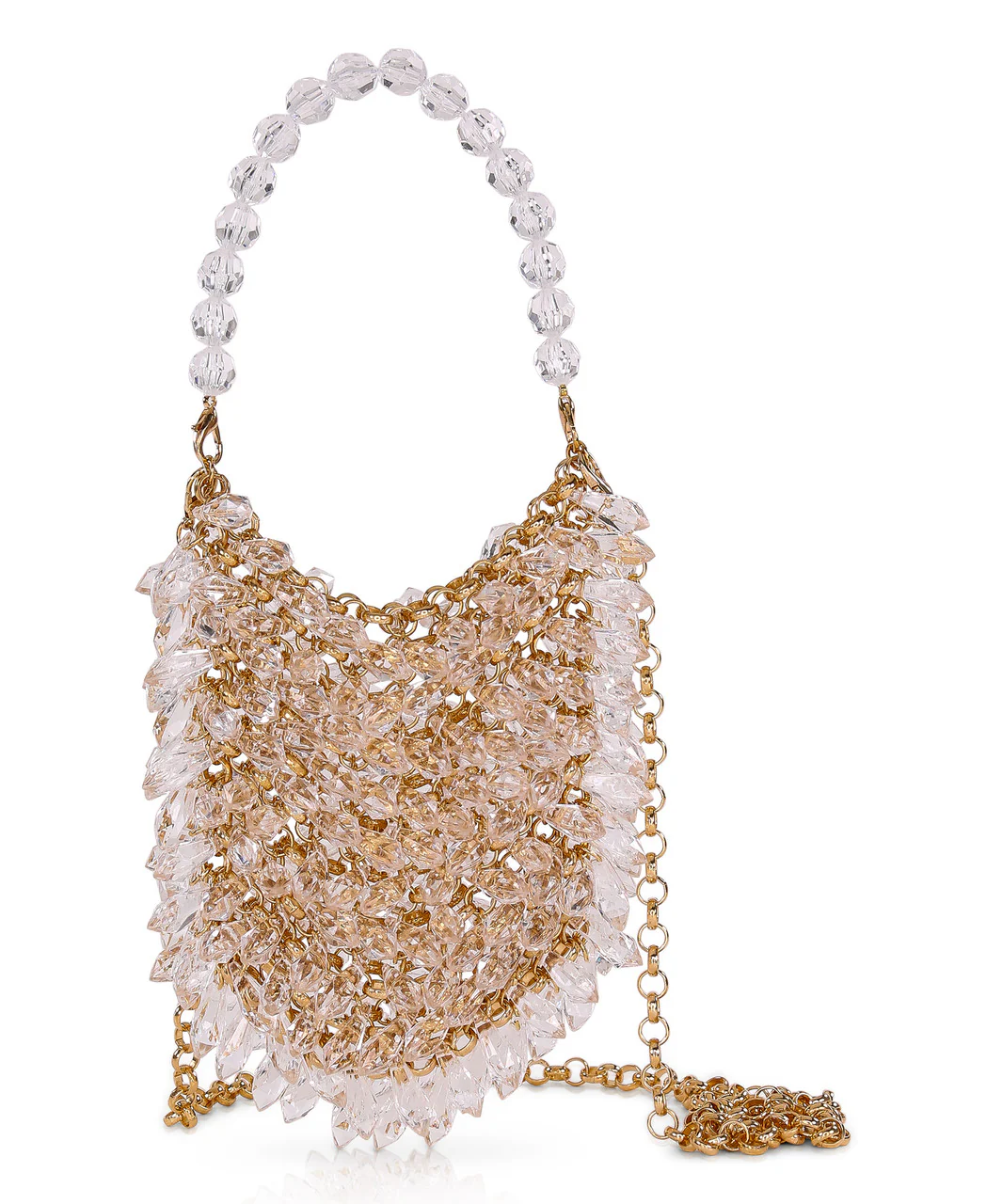 Lively Dripped Crystal Mini Pouch Crossbody - Image 9