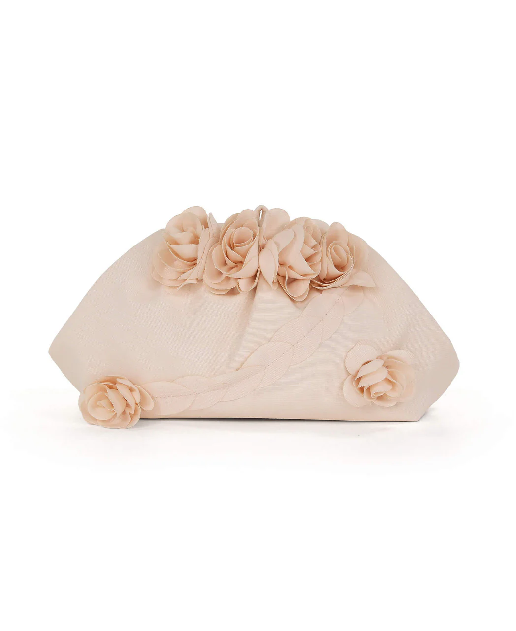 Lottie Floral Applique Pouch Clutch - Image 10