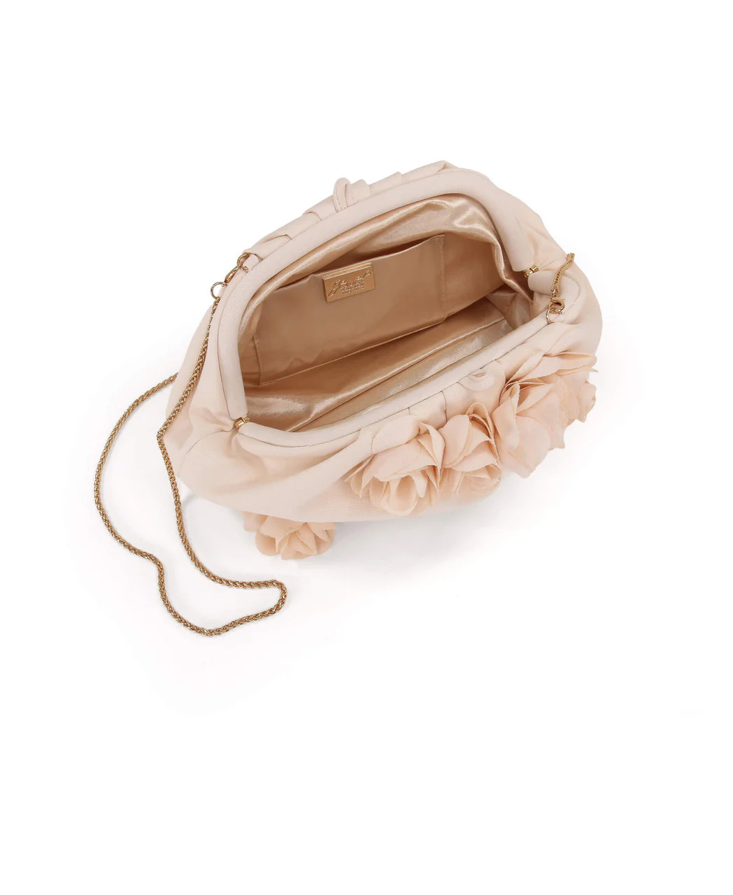 Lottie Floral Applique Pouch Clutch - Image 13