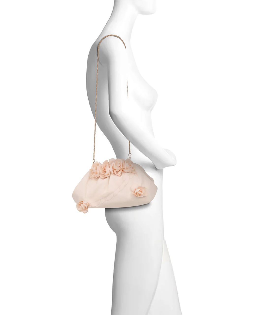 Lottie Floral Applique Pouch Clutch - Image 14