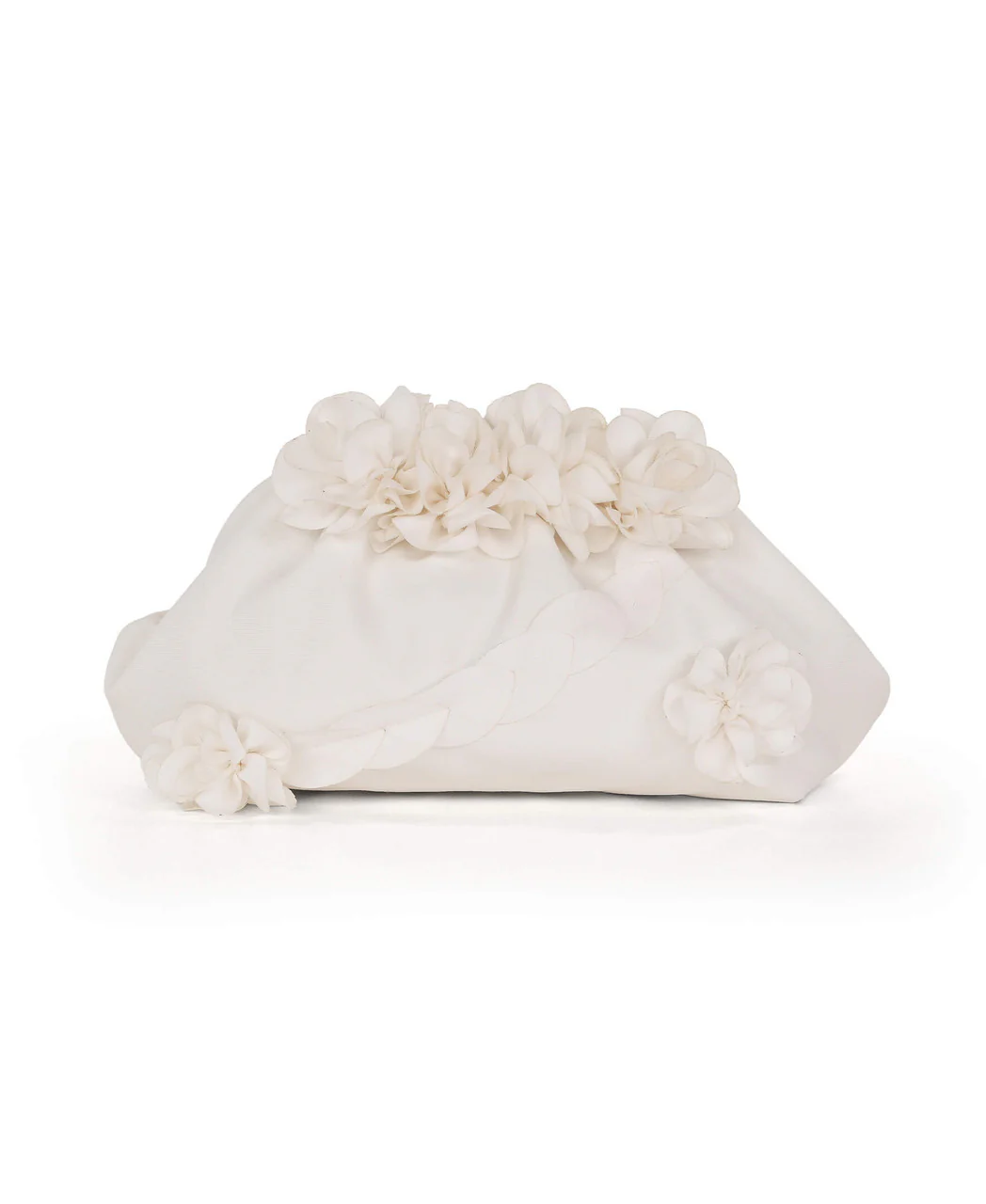 Lottie Floral Applique Pouch Clutch - Image 15