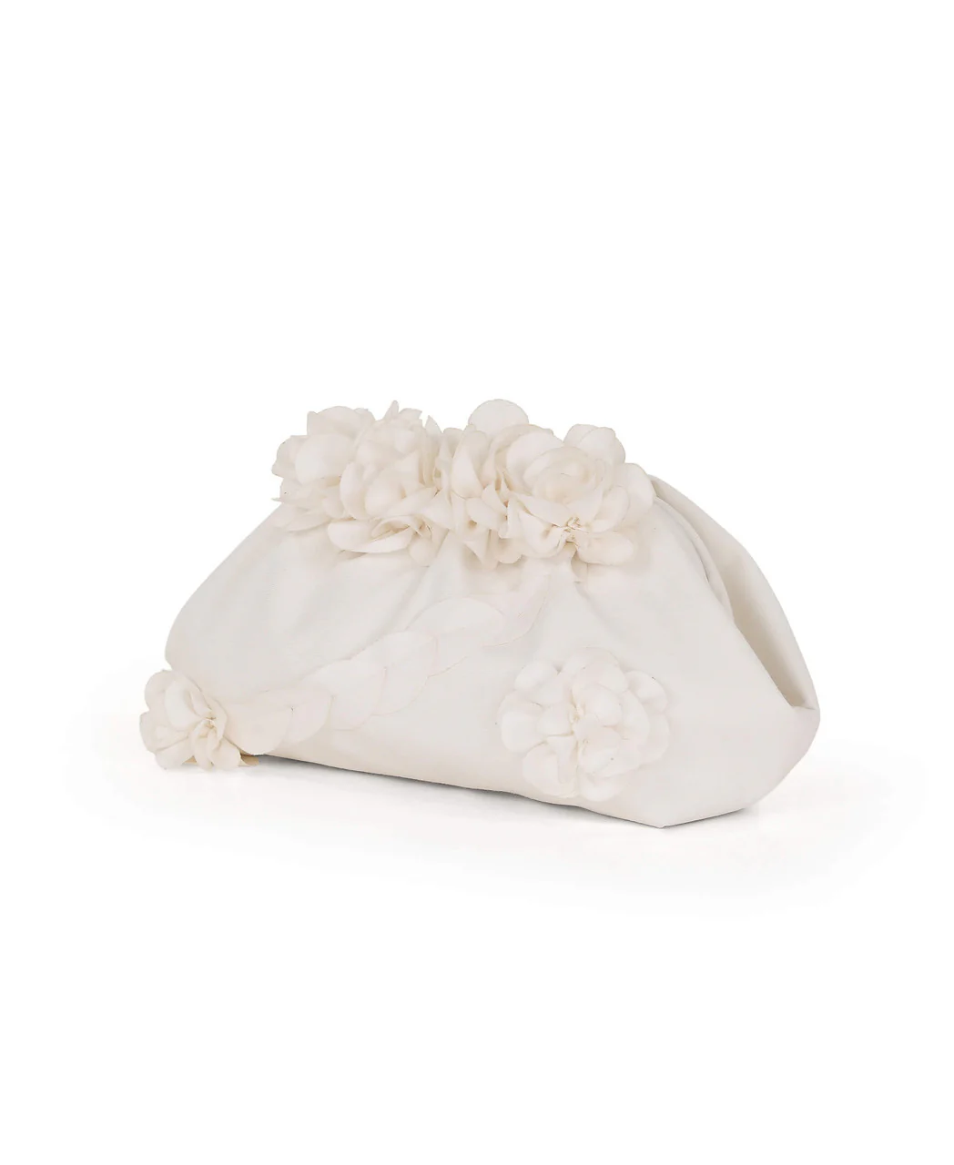 Lottie Floral Applique Pouch Clutch - Image 16