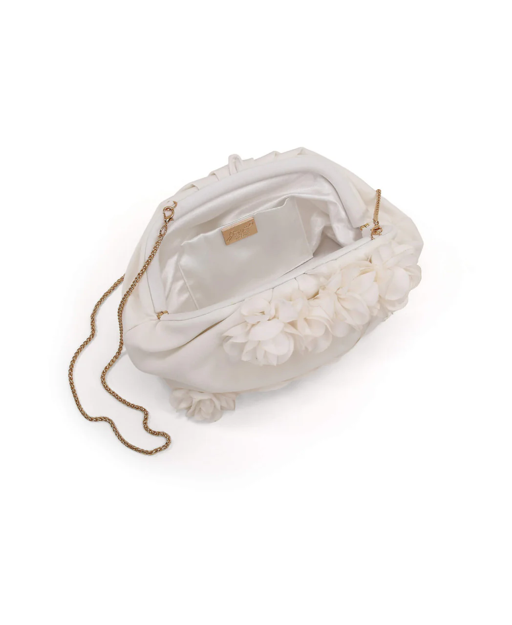 Lottie Floral Applique Pouch Clutch - Image 18