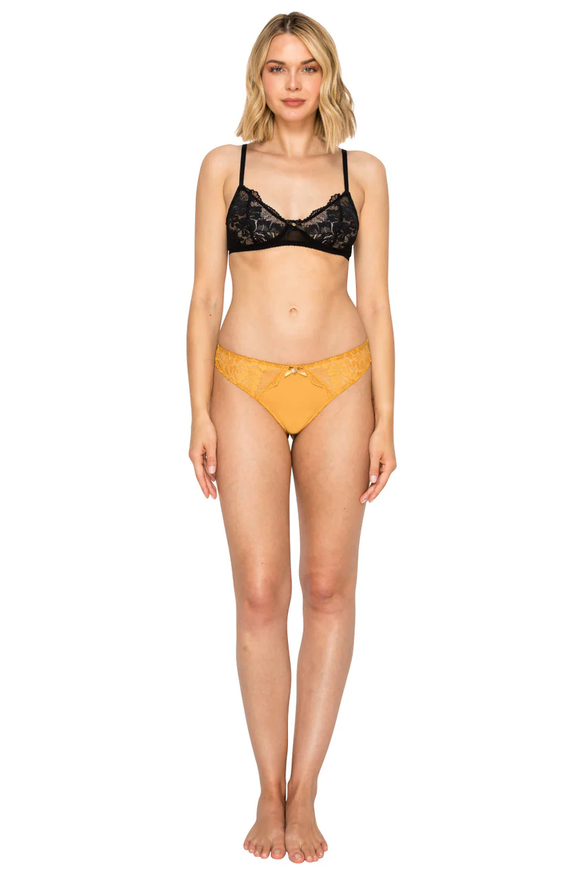 Luxe Floral Lace Thong - Image 21