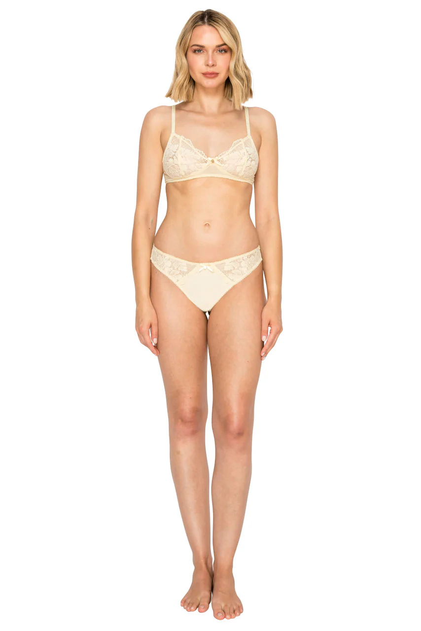 Luxe Floral Lace Thong - Image 33