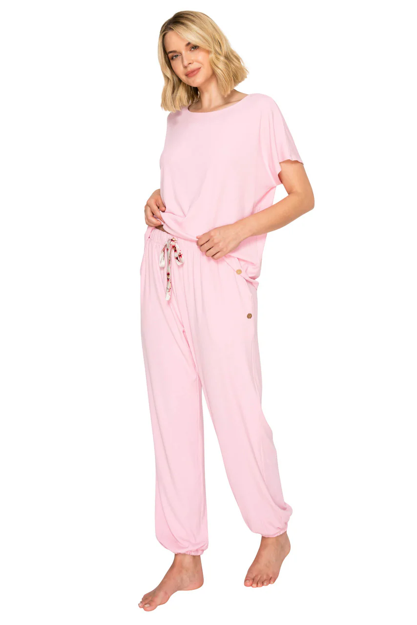 Luxe Rib Modal Blend Dolman Sleeve Jogger Set - Image 12