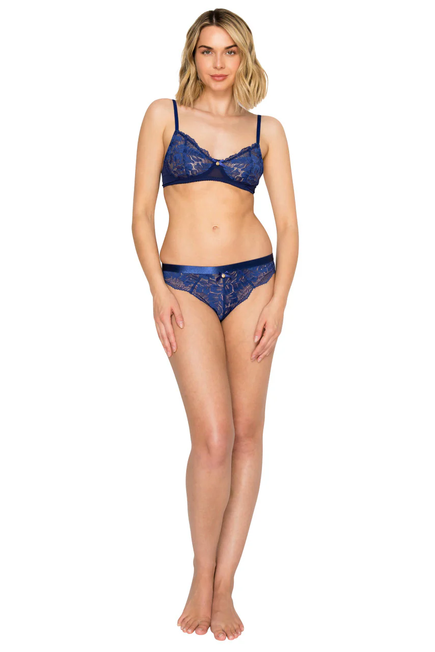 Luxe Sparkle Lace Thong - Image 5