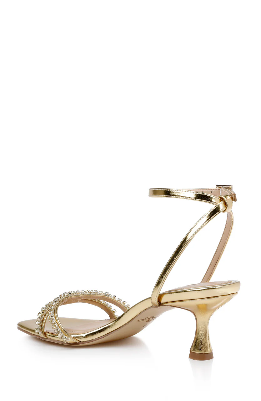 Nayla Kitten Heel Sandals - Image 3