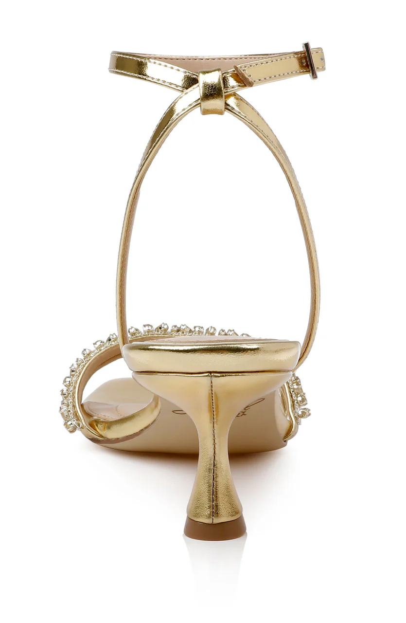 Nayla Kitten Heel Sandals - Image 7