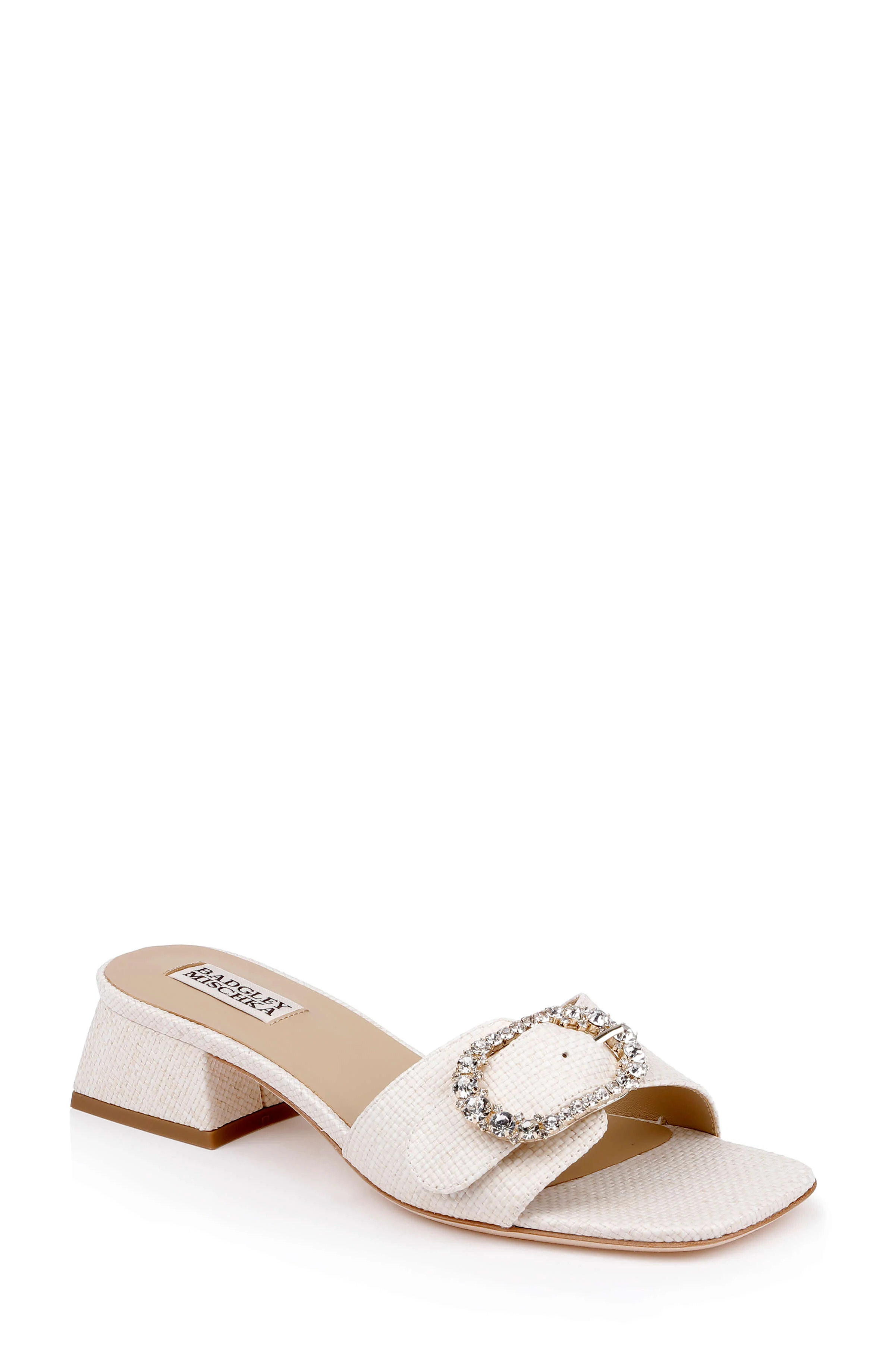 Odalys Block Heel Slide Sandal - Image 19