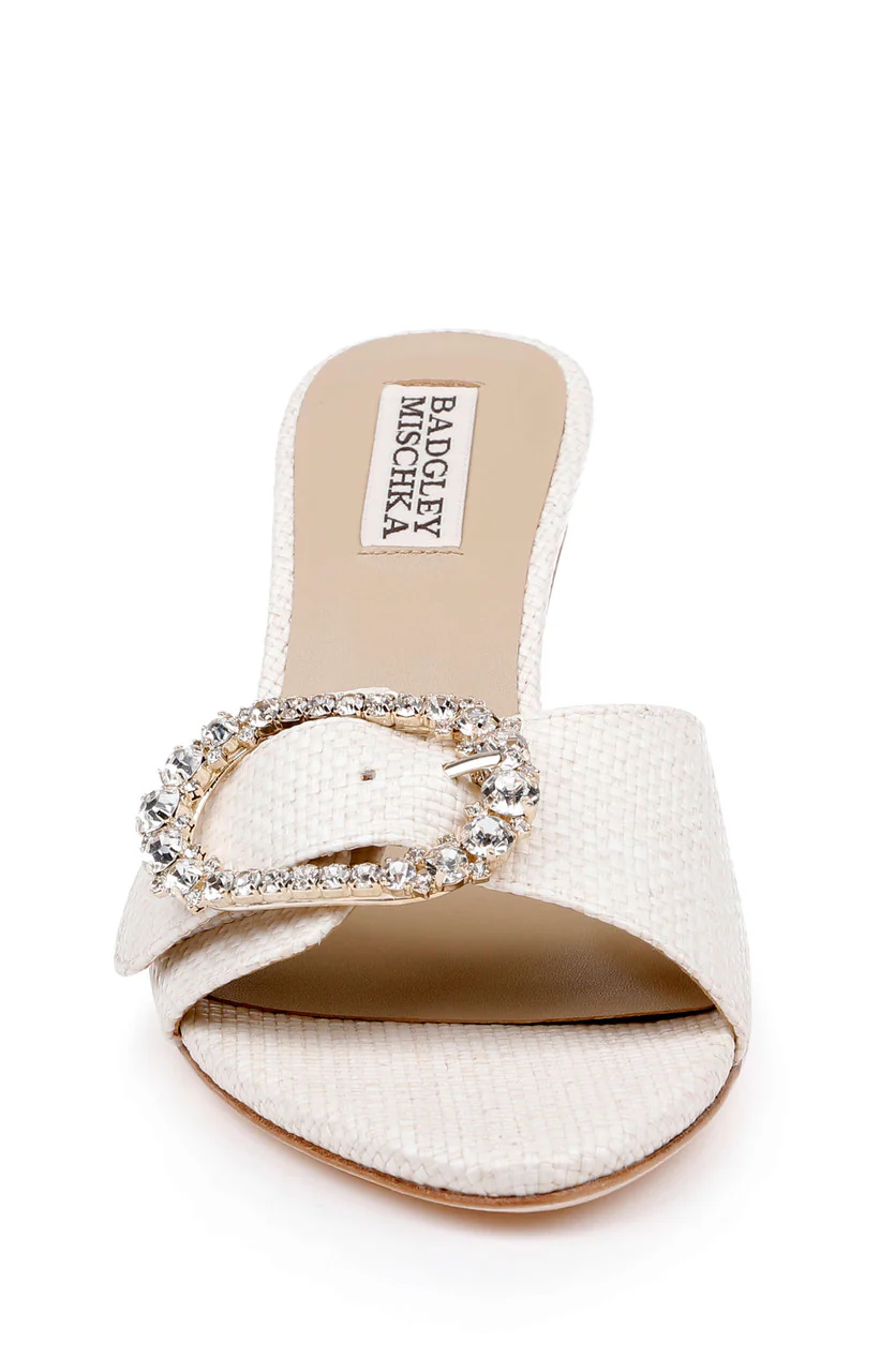 Odetta Block Heel Slide Sandal - Image 10