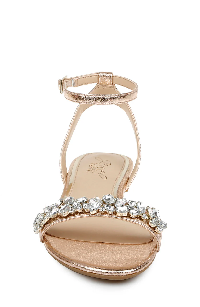 Ohara Minimalist Crystal Adorned Flats - Image 11