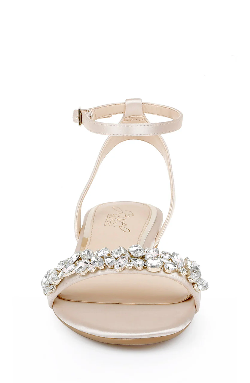 Ohara Minimalist Crystal Adorned Flats - Image 25