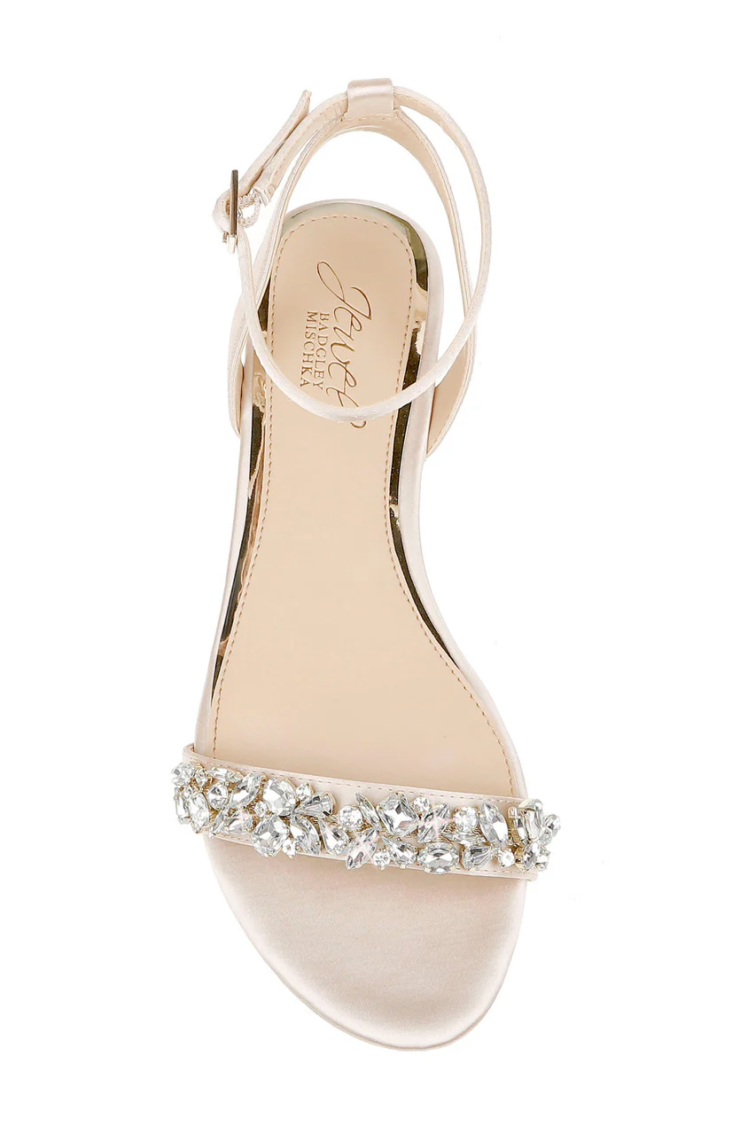Ohara Minimalist Crystal Adorned Flats - Image 26