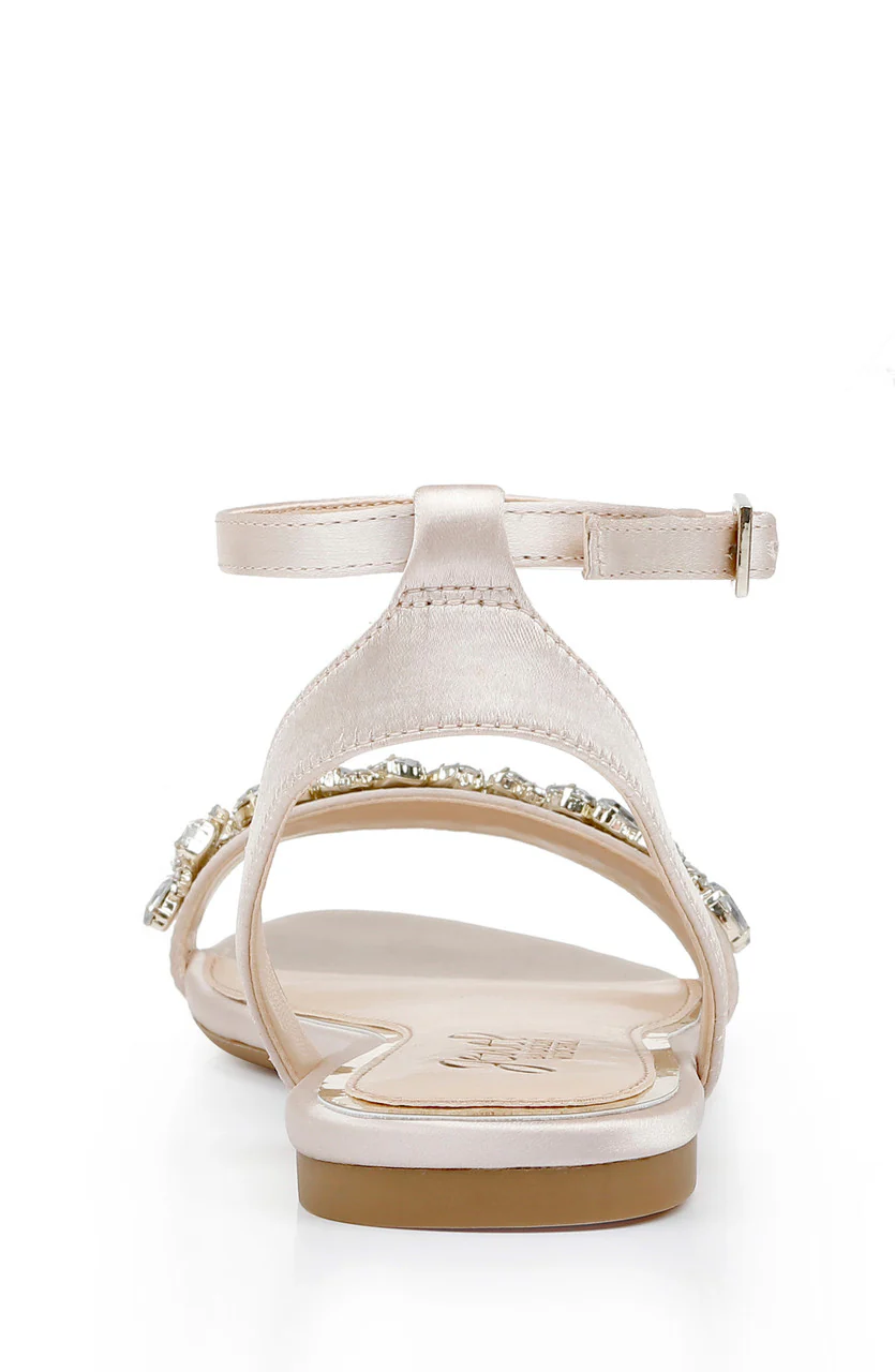 Ohara Minimalist Crystal Adorned Flats - Image 28