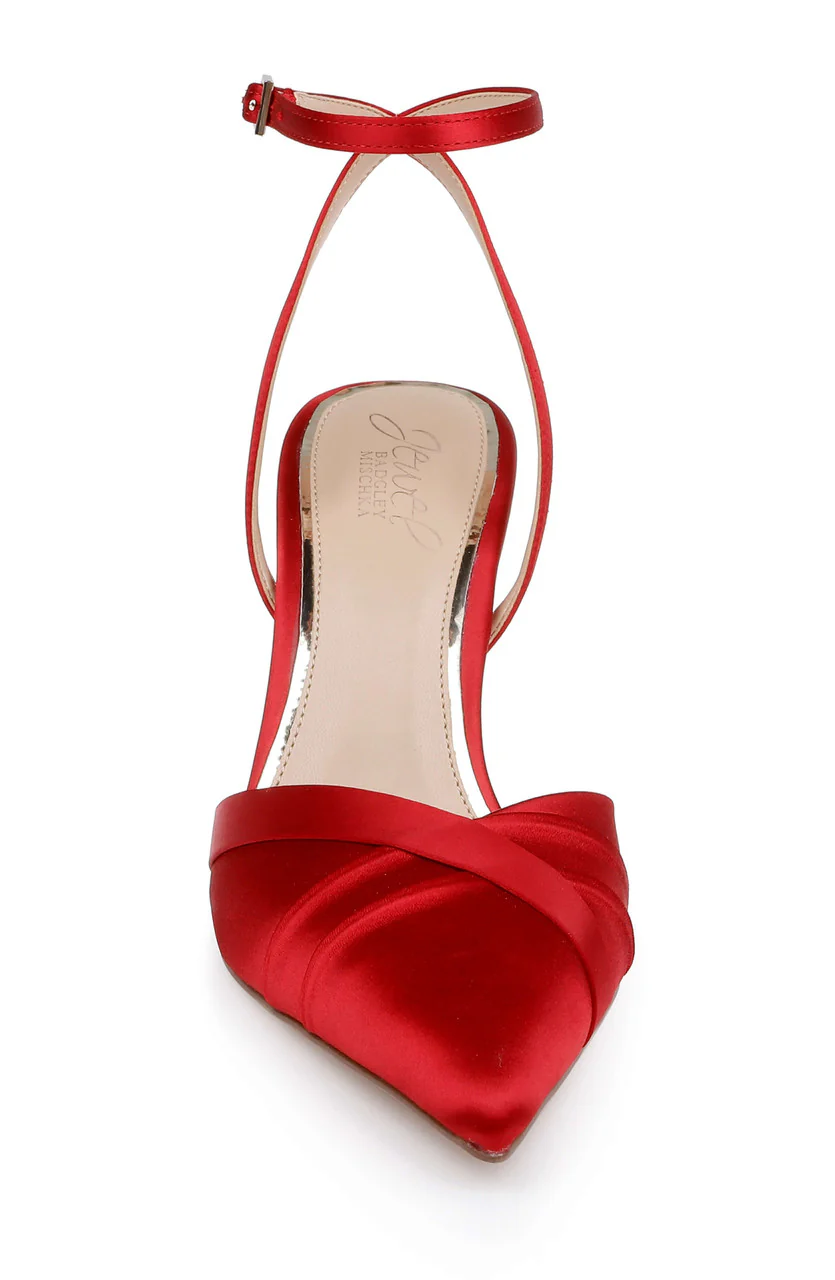 Parklyn Pointed Toe Ankle Strap Pump - Image 11