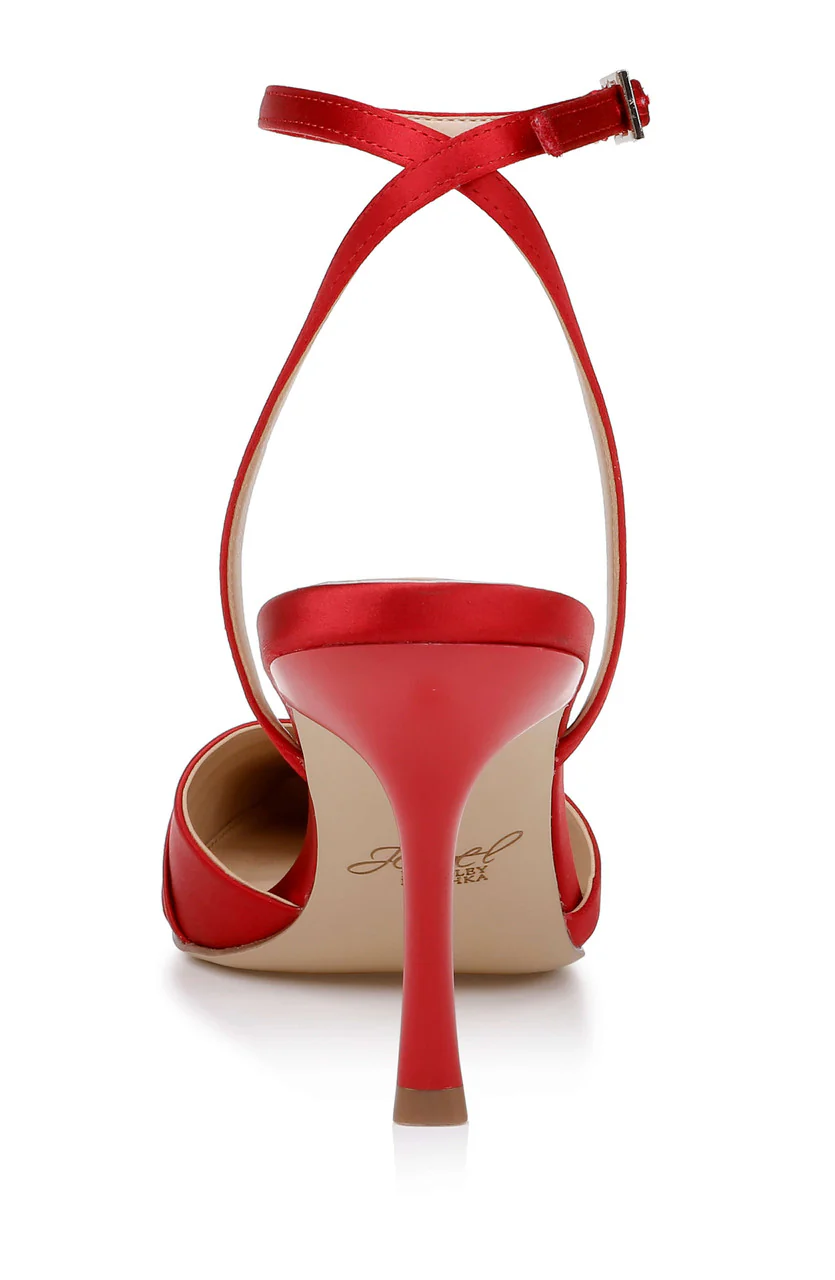 Parklyn Pointed Toe Ankle Strap Pump - Image 14