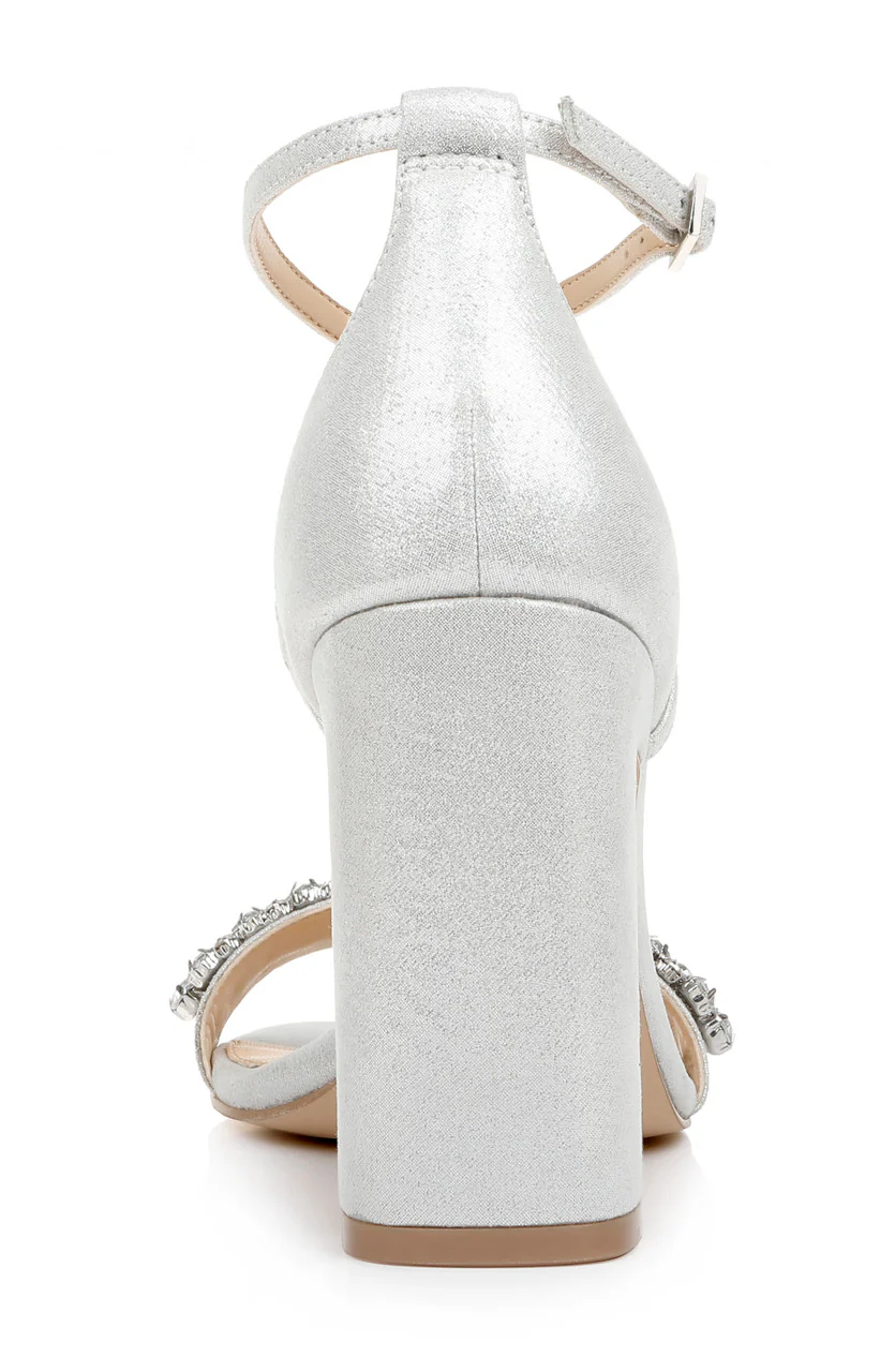 Penny Crystal Embellished Block Heel - Image 14