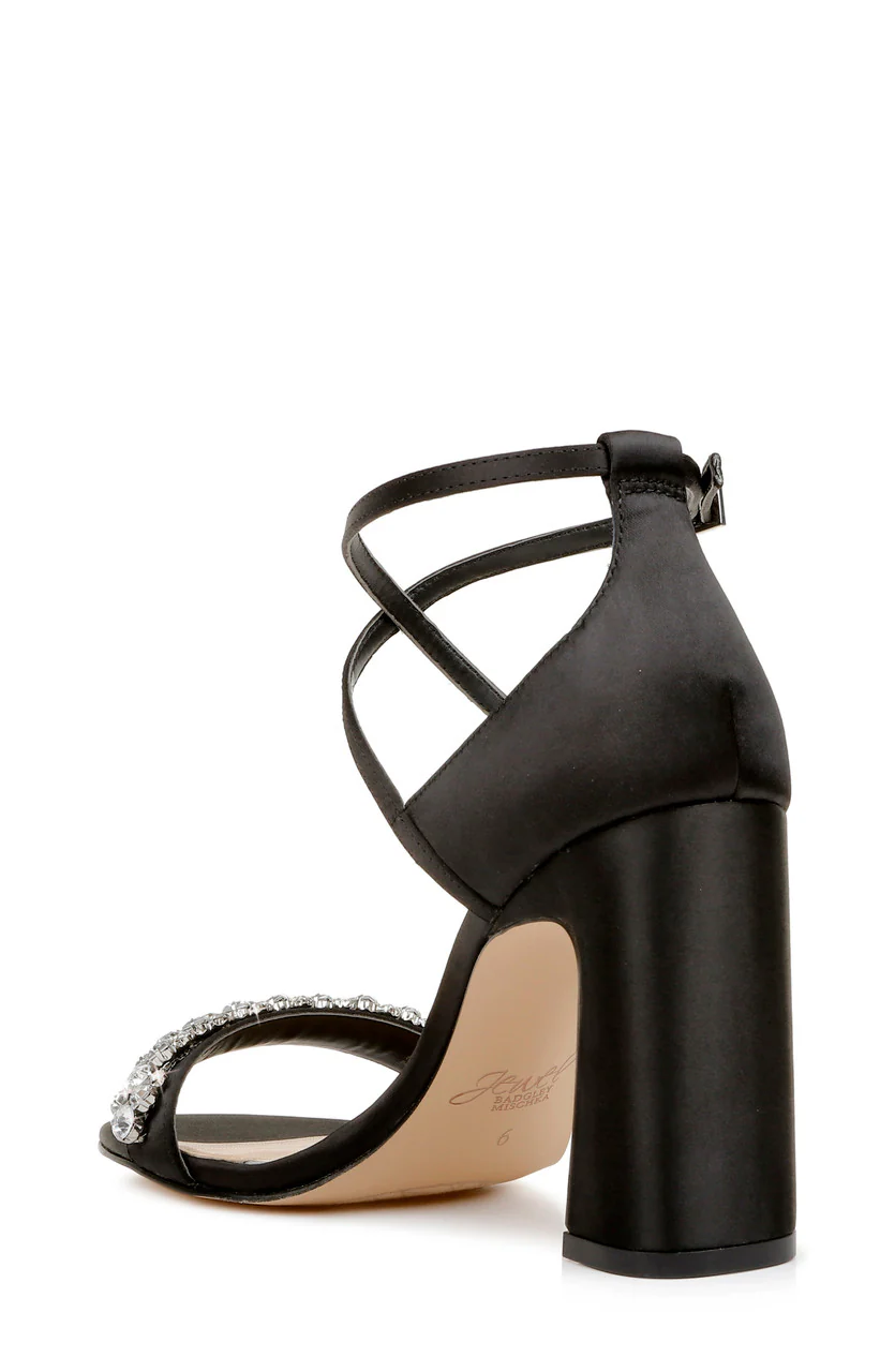 Penny Crystal Embellished Block Heel - Image 17