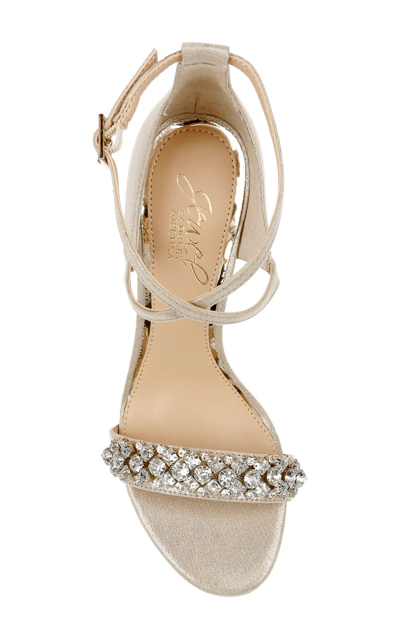 Penny Crystal Embellished Block Heel - Image 5