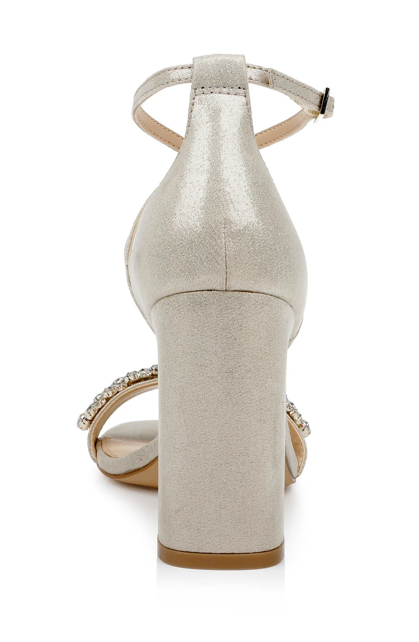 Penny Crystal Embellished Block Heel - Image 7