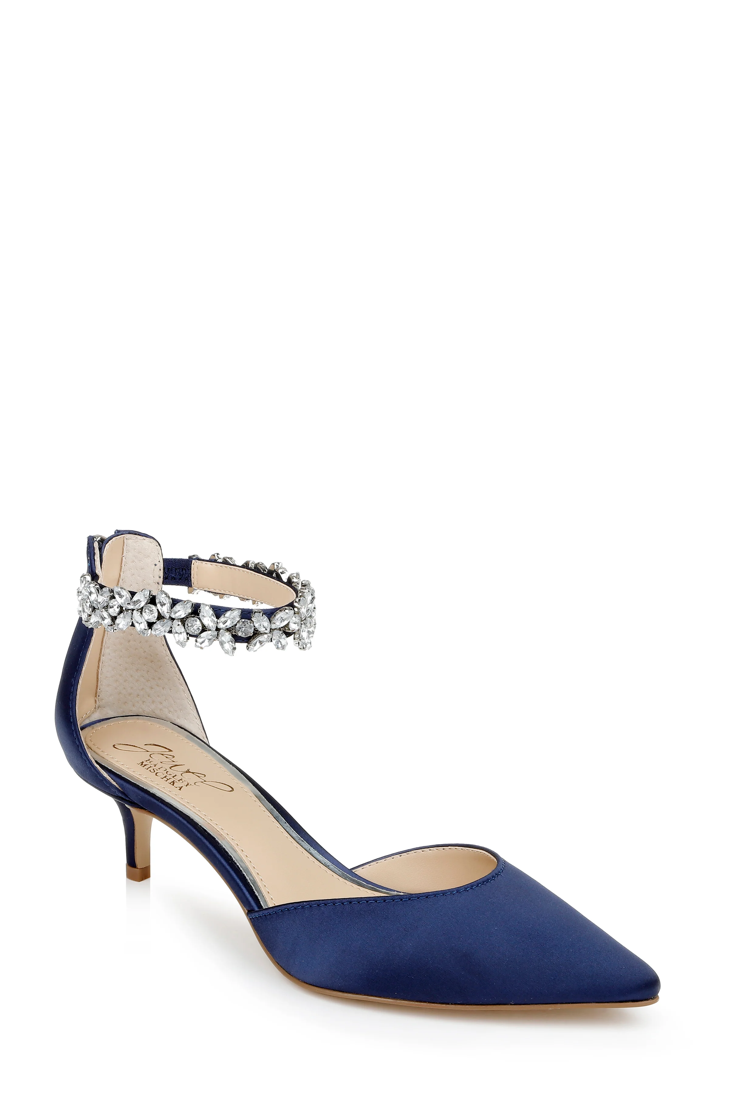 Robles Crystal Embellished Kitten Heel - Image 103