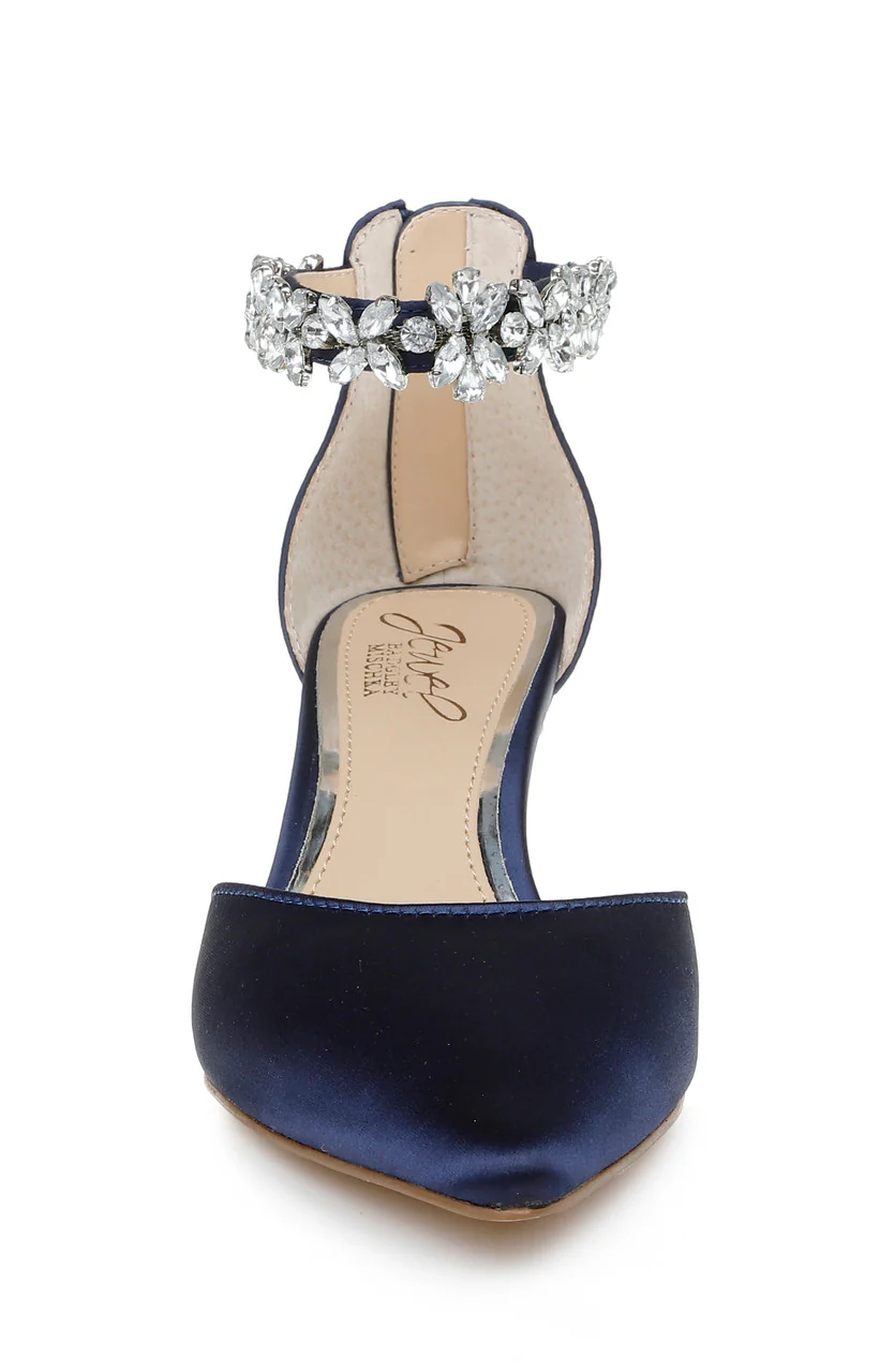 Robles Crystal Embellished Kitten Heel - Image 11