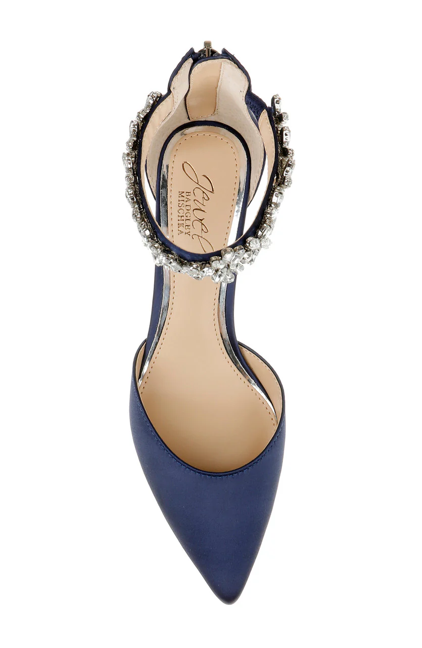 Robles Crystal Embellished Kitten Heel - Image 12