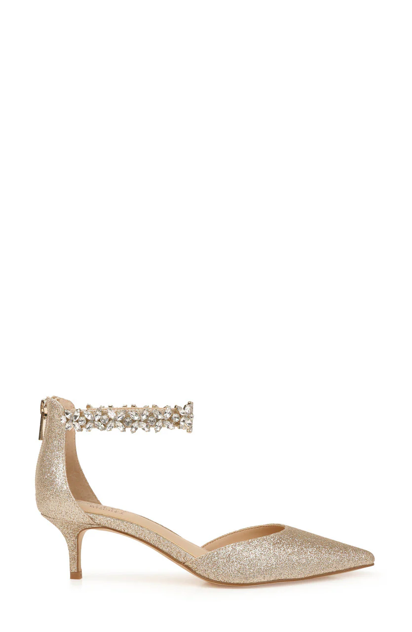 Robles Crystal Embellished Kitten Heel - Image 16