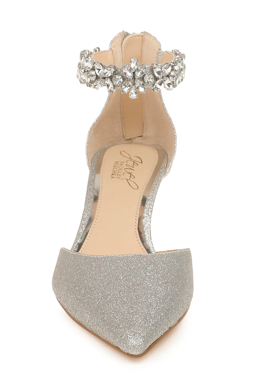Robles Crystal Embellished Kitten Heel - Image 25