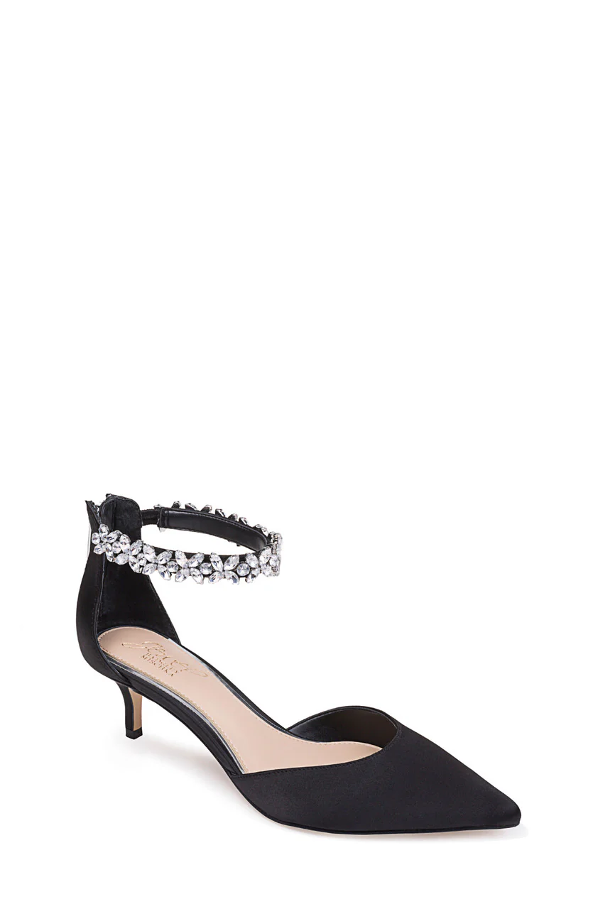 Robles Crystal Embellished Kitten Heel - Image 35