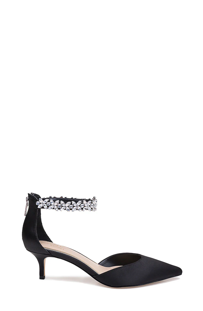 Robles Crystal Embellished Kitten Heel - Image 36