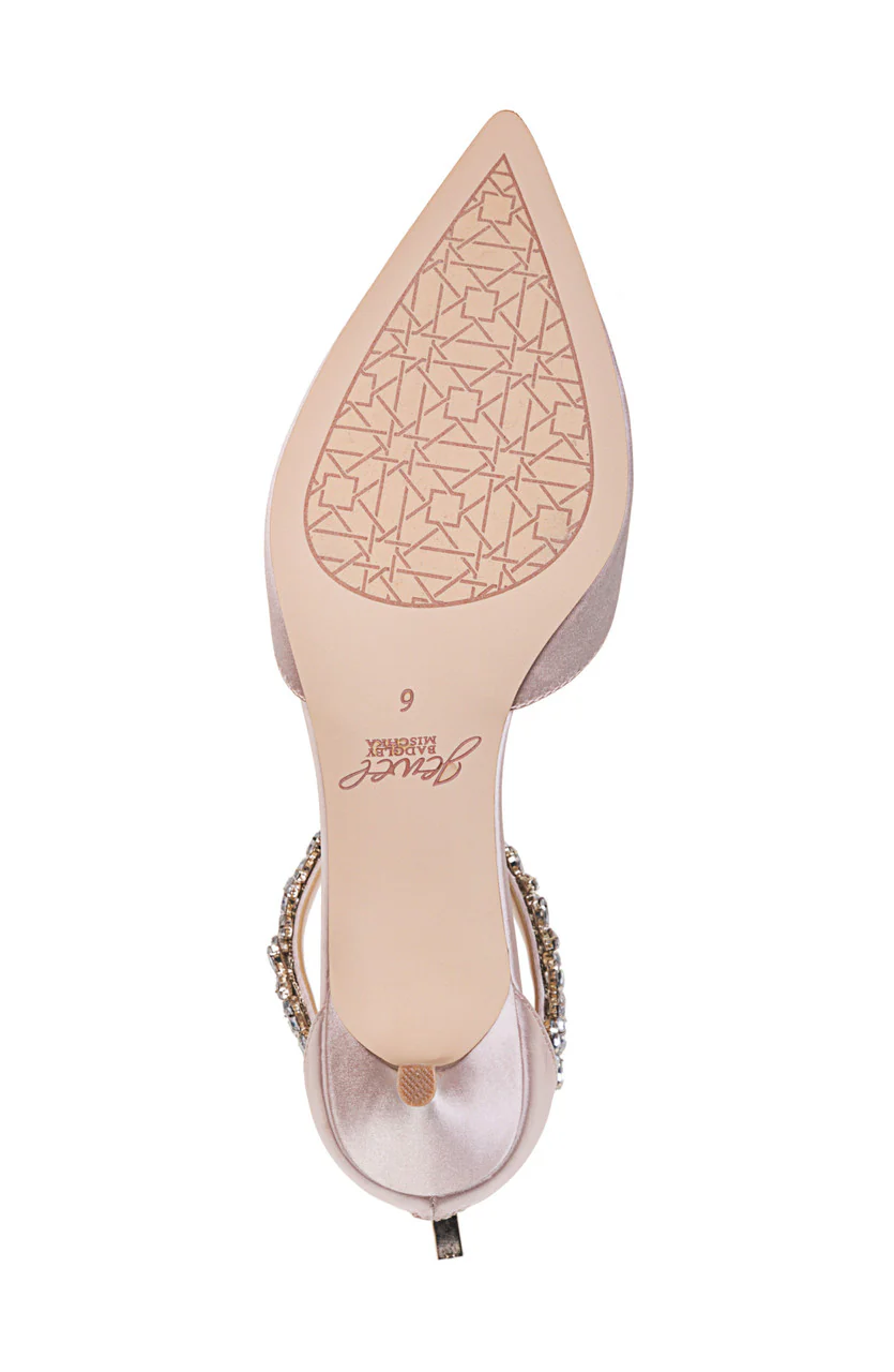 Robles Crystal Embellished Kitten Heel - Image 6