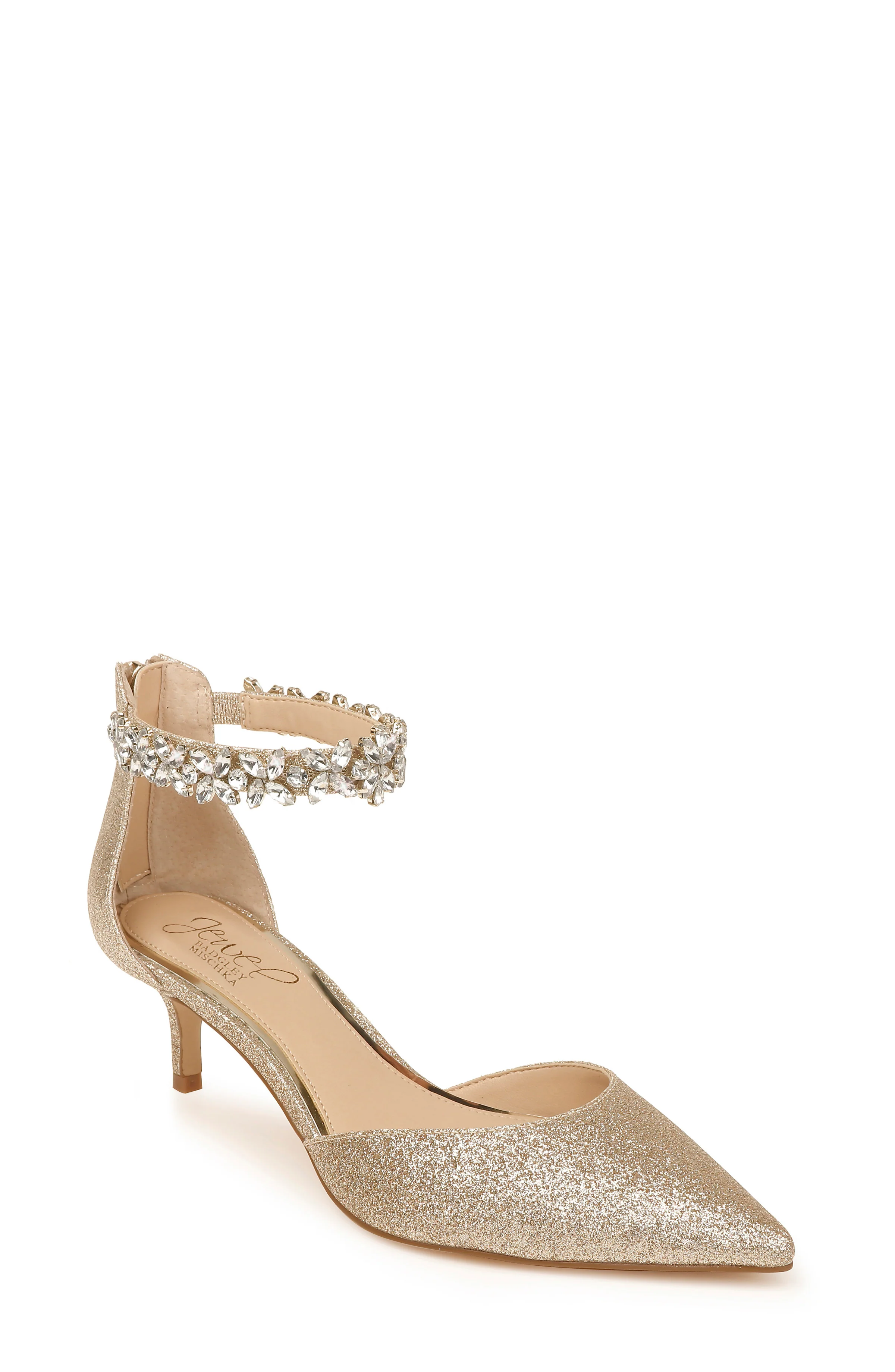 Robles Crystal Embellished Kitten Heel - Image 69