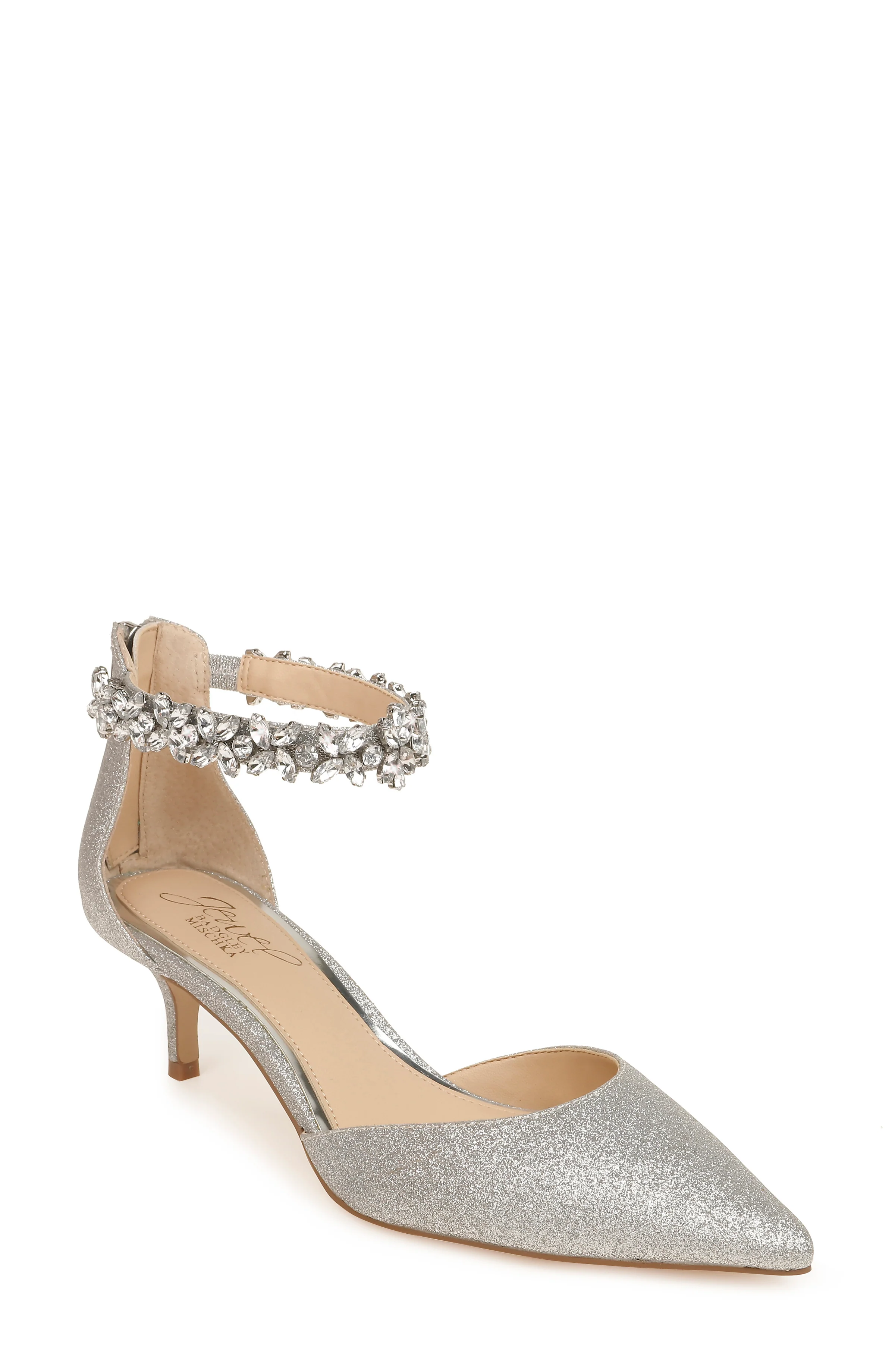 Robles Crystal Embellished Kitten Heel - Image 78