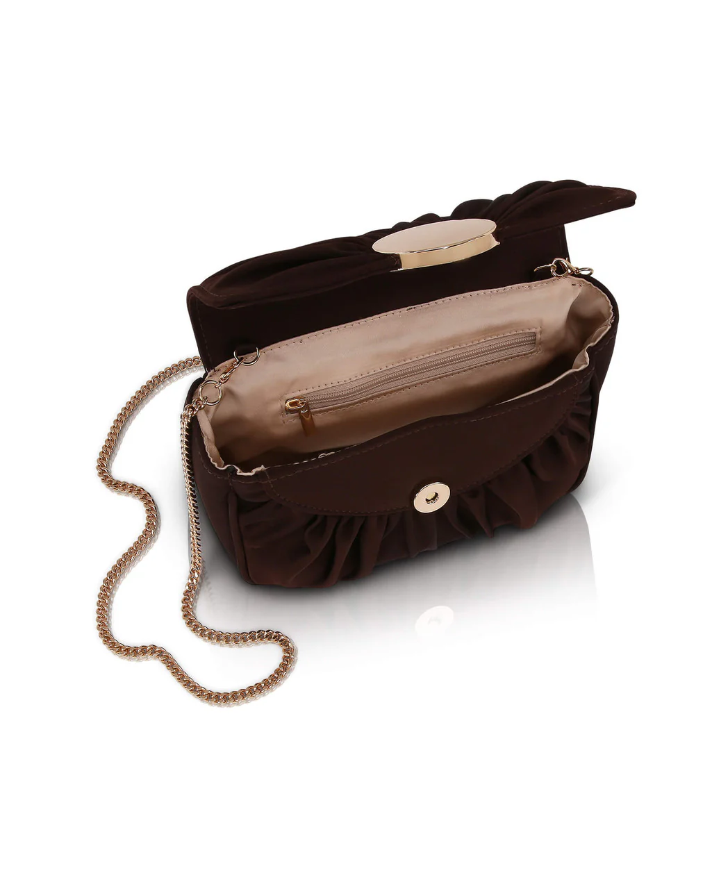 Romie Pleated Mini Crossbody - Image 4