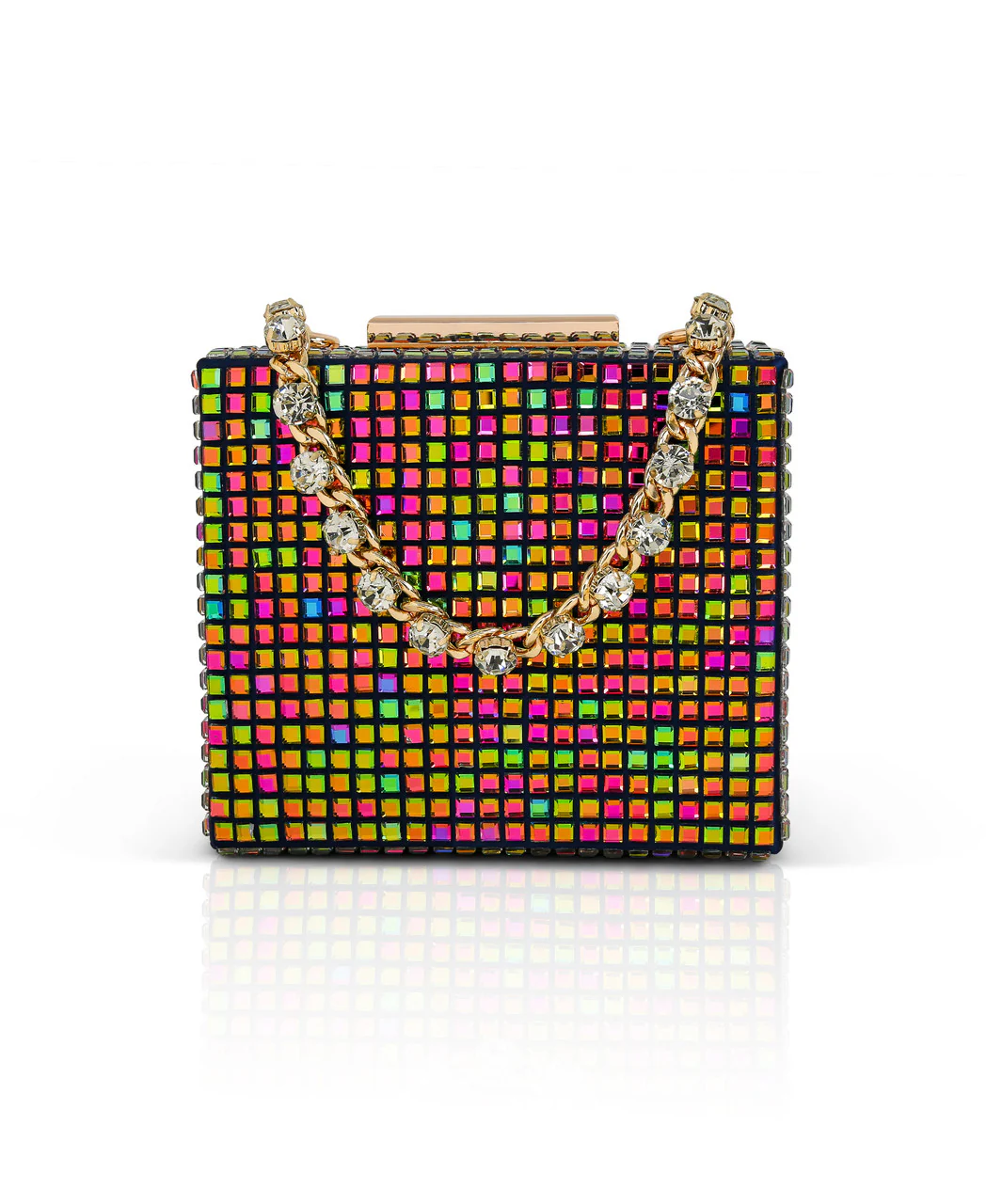 Serenity Crystal Box Clutch - Image 6