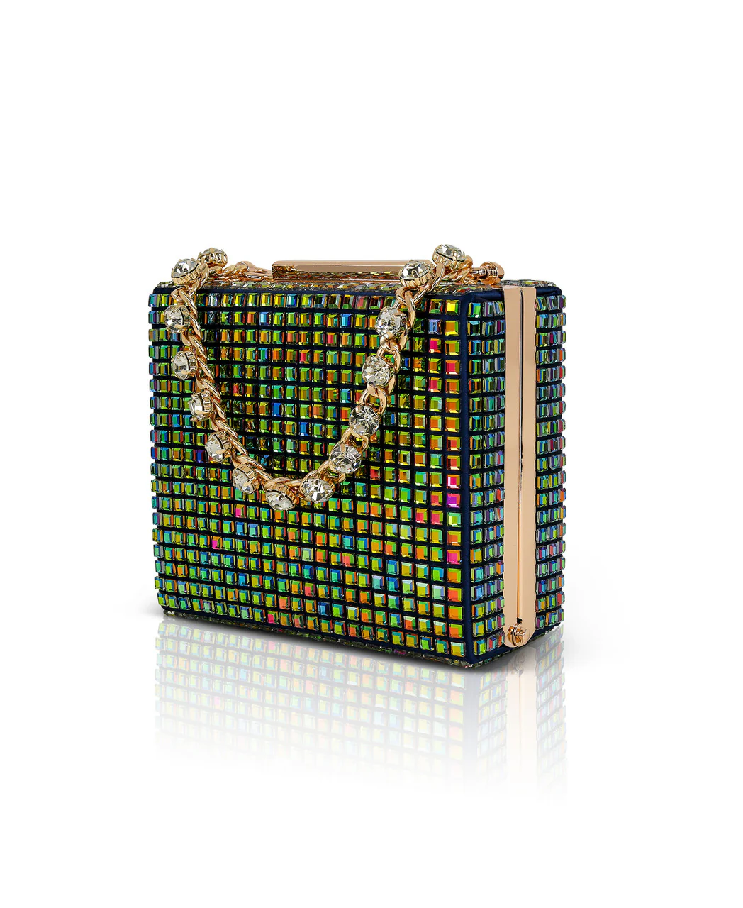 Serenity Crystal Box Clutch - Image 7