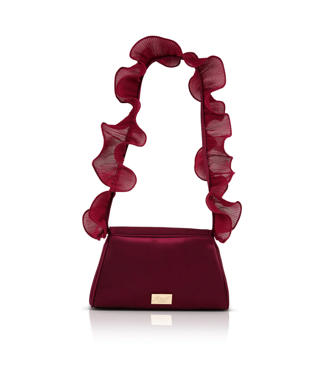 Sophia Ruffle Strap Shoulder Bag - Image 10