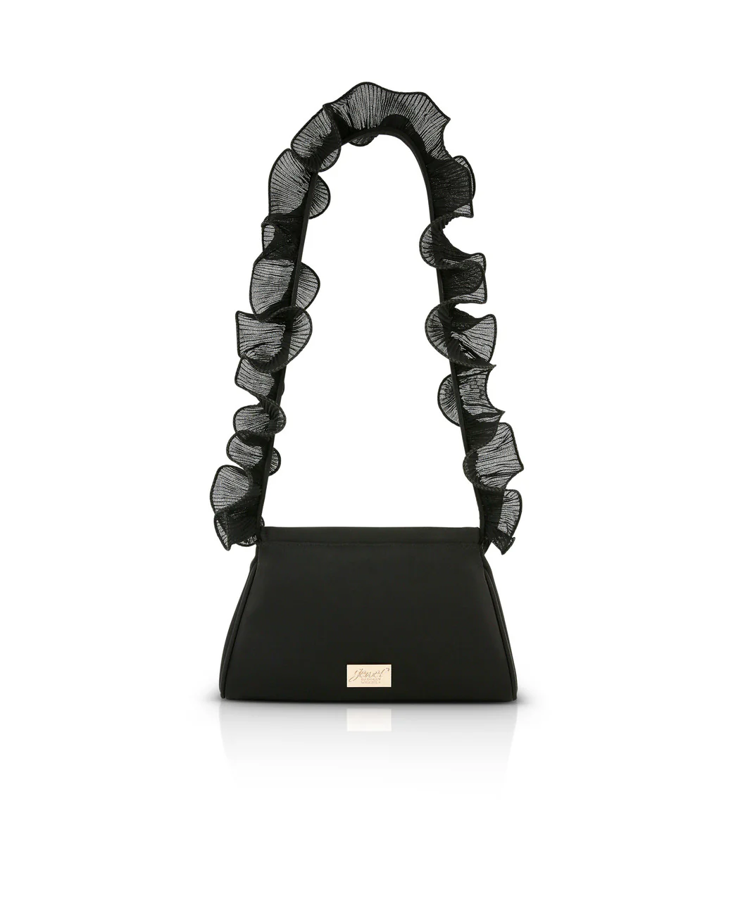 Sophia Ruffle Strap Shoulder Bag - Image 11