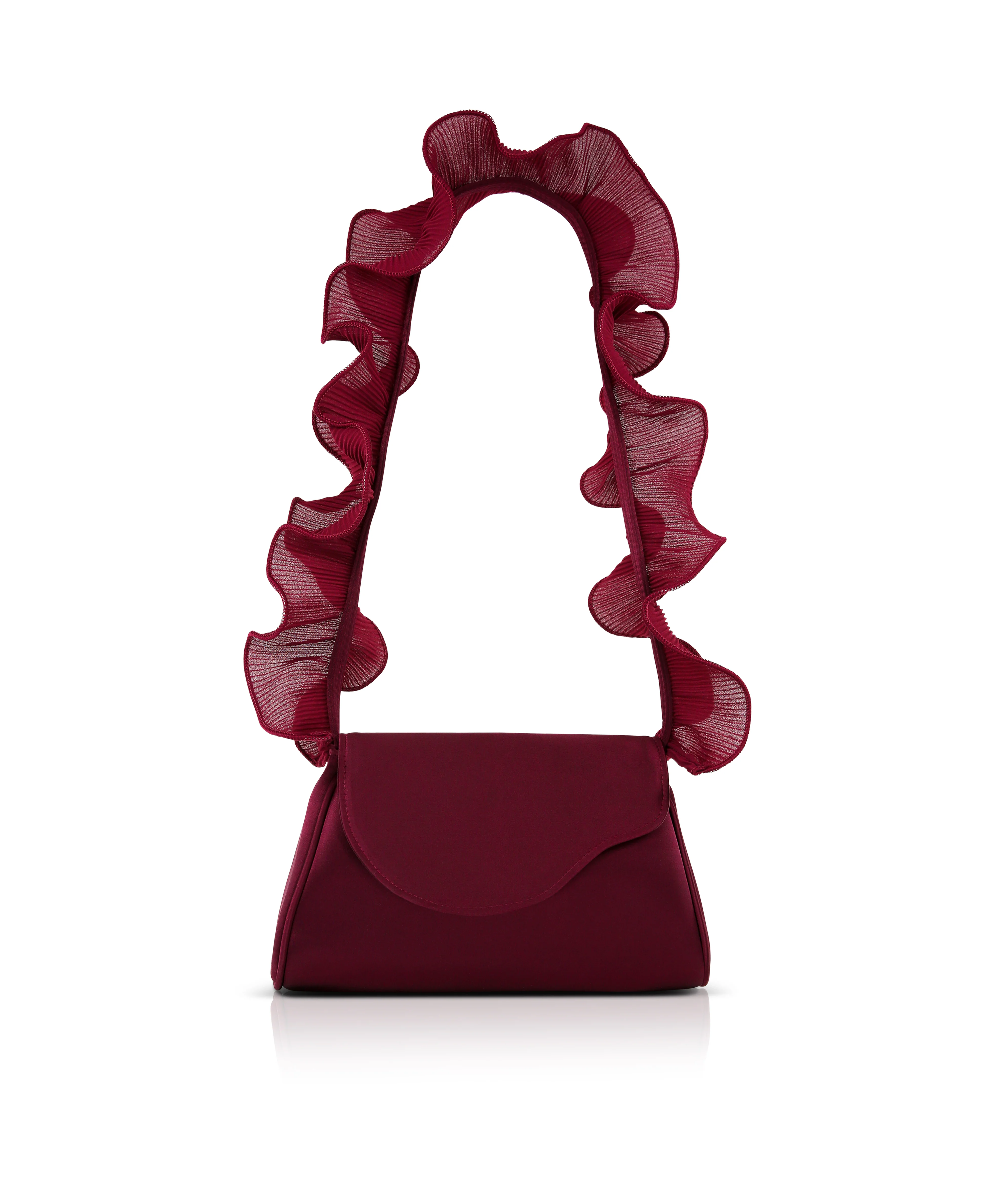 Sophia Ruffle Strap Shoulder Bag - Image 22