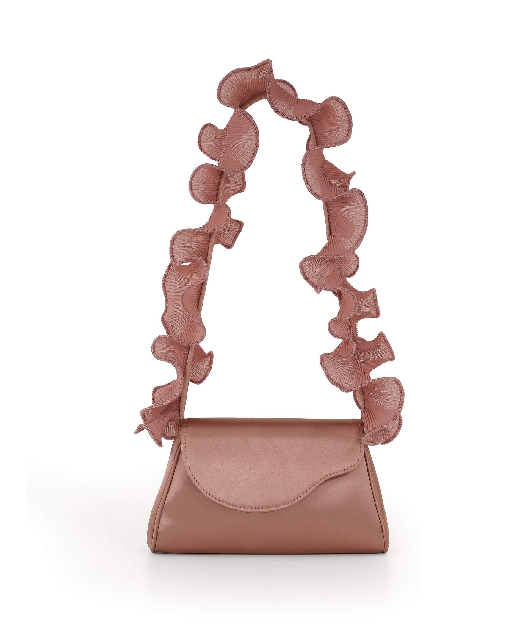 Sophia Ruffle Strap Shoulder Bag - Image 24