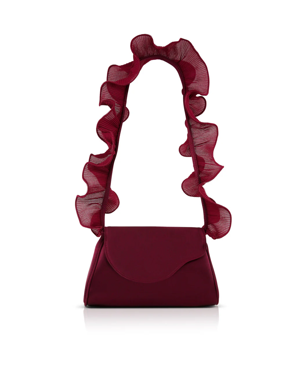 Sophia Ruffle Strap Shoulder Bag - Image 6
