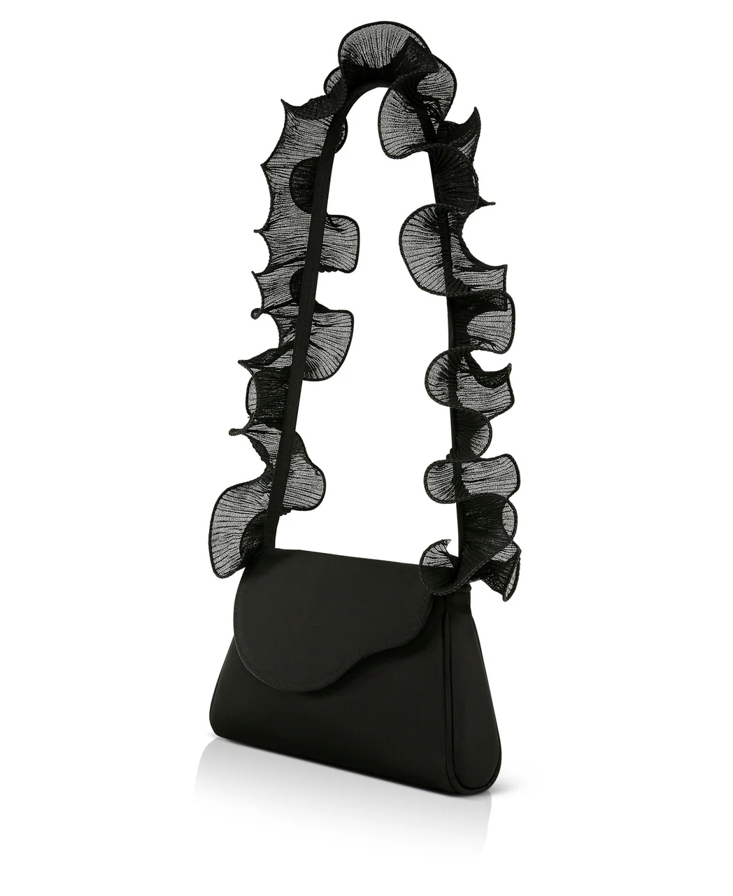 Sophia Ruffle Strap Shoulder Bag - Image 9