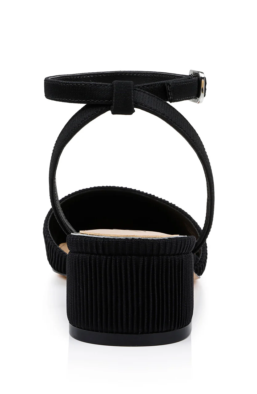 Stacy Low Block d'Orsay Pumps - Image 7